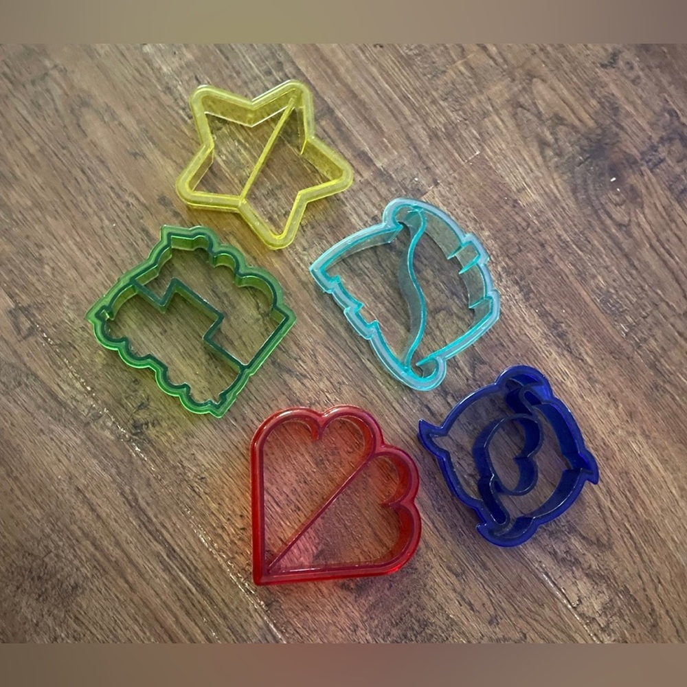 Sandwich shape cutters, cookie cutters set of 5